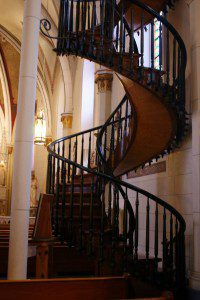 The Loretto Chapel staircase. A miraculous feat of engineering. 